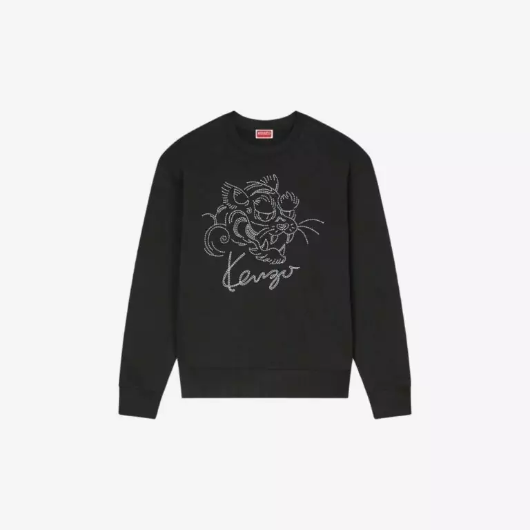 Áo nỉ thêu họa tiết KENZO Star Tiger