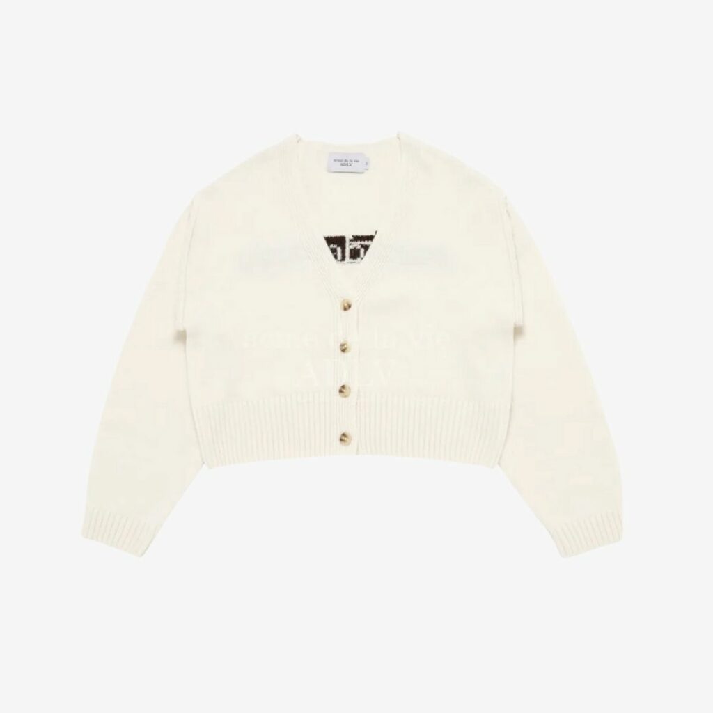 Tam Sơn | Phục sức xa xỉ mùa cưới | Chaumet, Piaget, Chopard 43 Áo Cardigan Crop Basic Logo