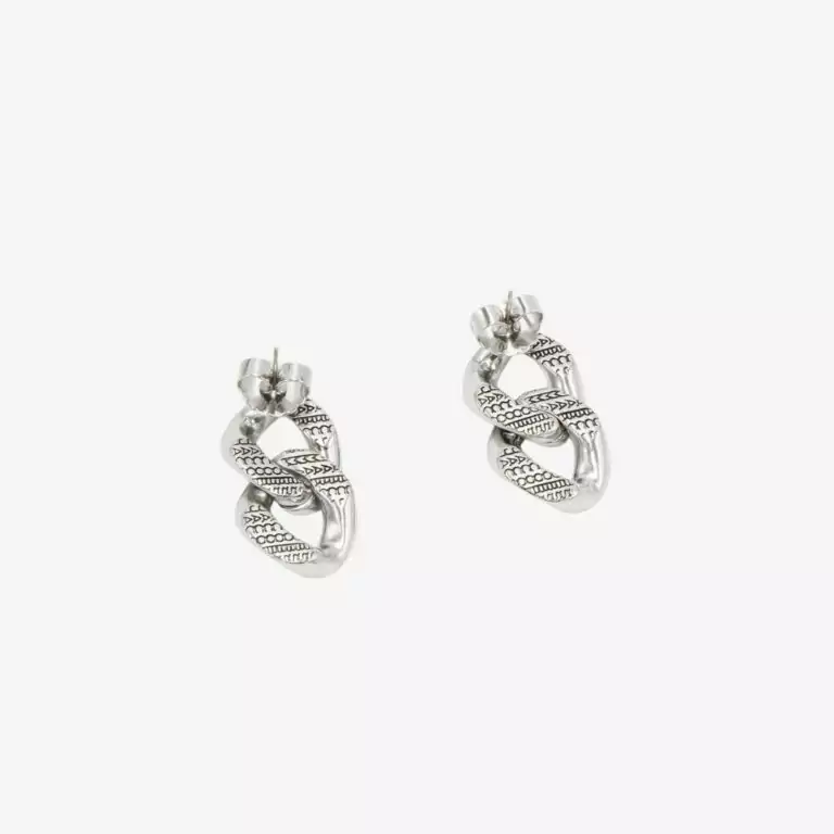 Khuyên tai Monogram Chain Link Earrings