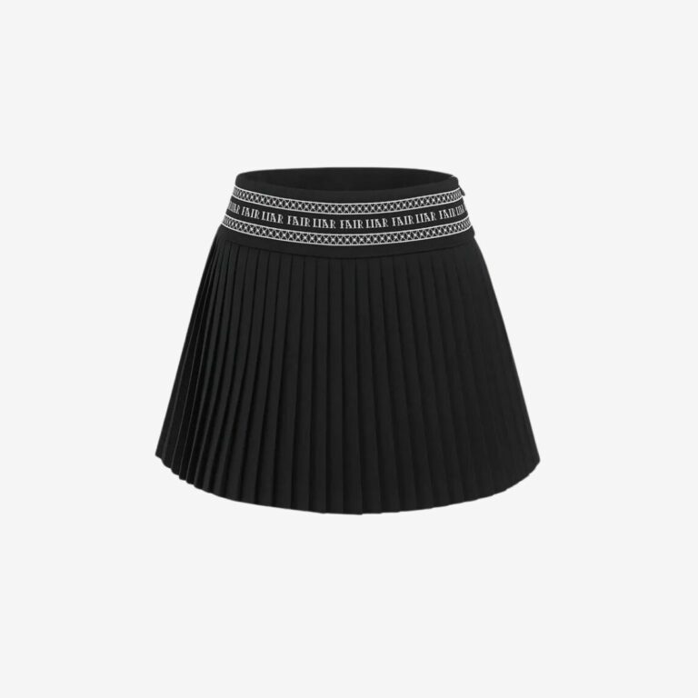 Chân váy Logo Band Pleats