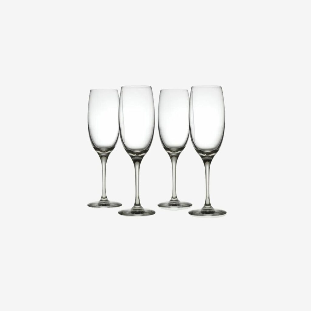 Tam Sơn | Phục sức xa xỉ mùa cưới | Chaumet, Piaget, Chopard 40 Bộ 4 ly Champagne Mami XL