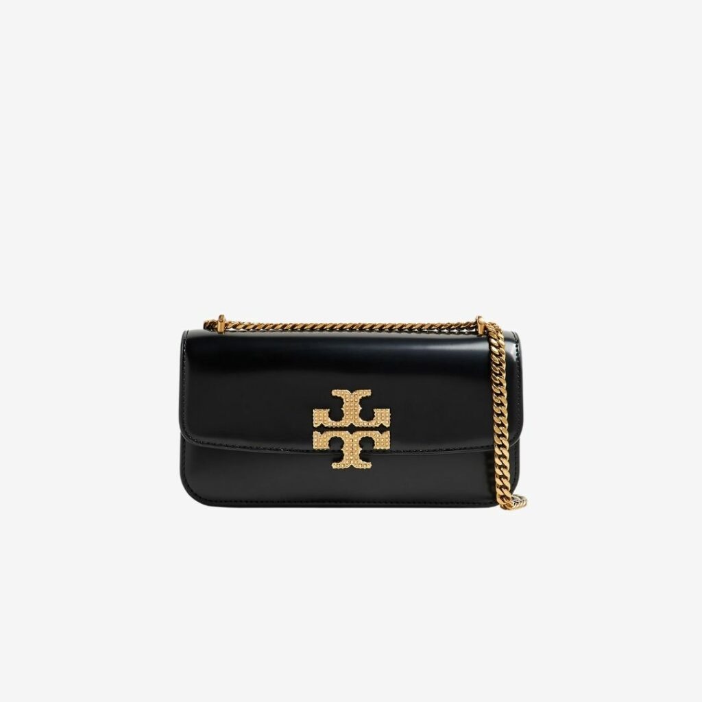 Tory Burch Holiday 2024 20 Túi Eleanor Pave Spazzolato E/W Small Convertible Shoulder Bag