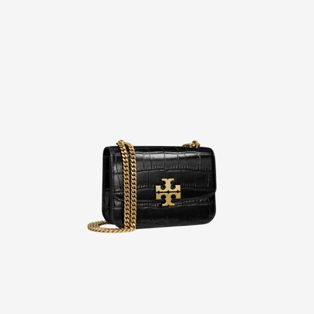Tory Burch Holiday 2024 17 Túi Eleanor Croc Embossed Small Convertible Shoulder Bag