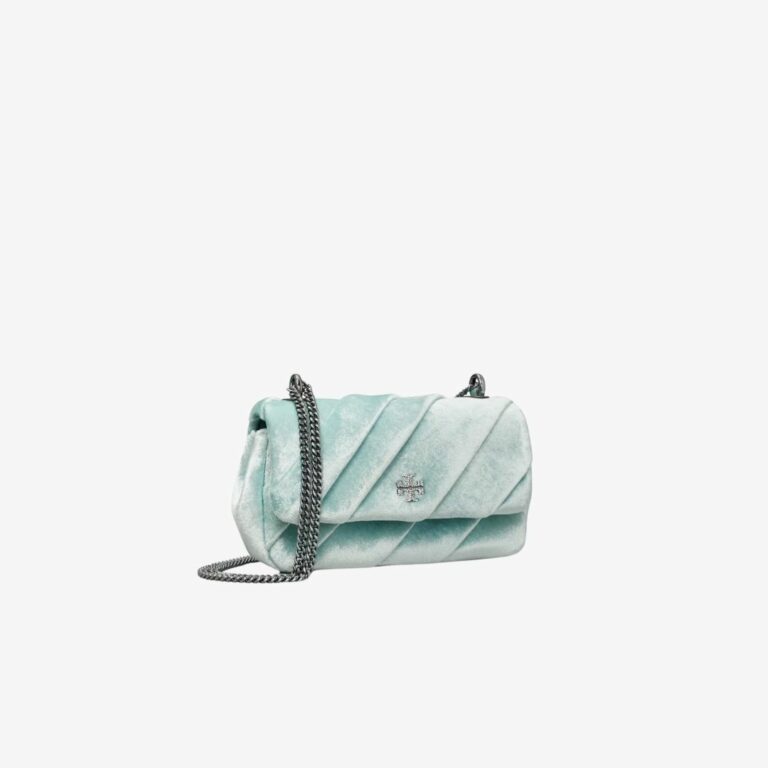 Túi Kira Draped Velvet Mini Flap Bag