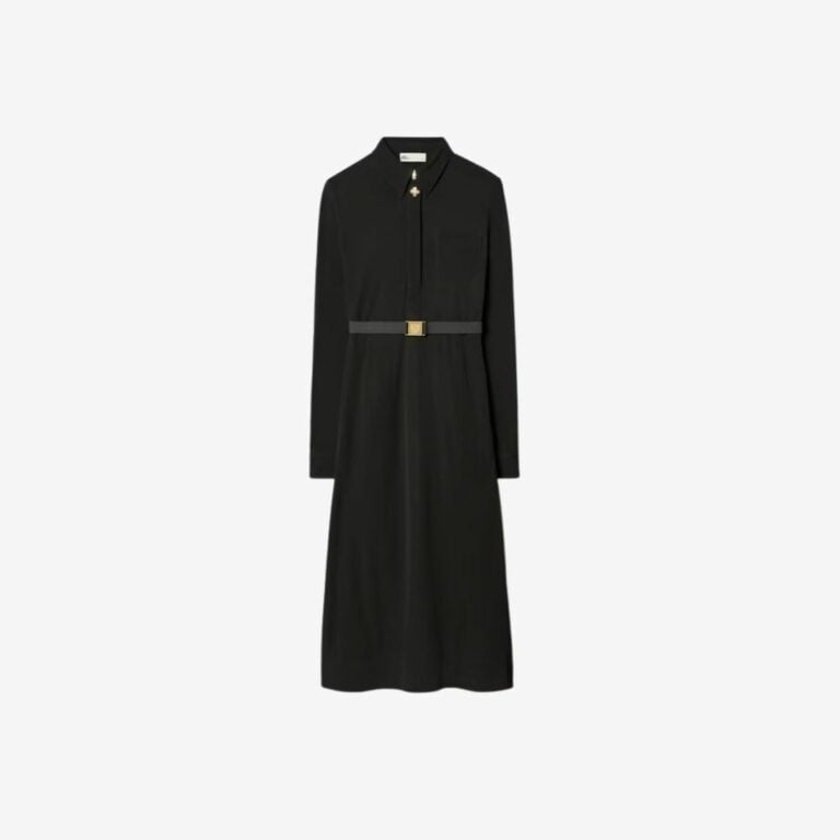 Váy Belted Jersey Shirtdress