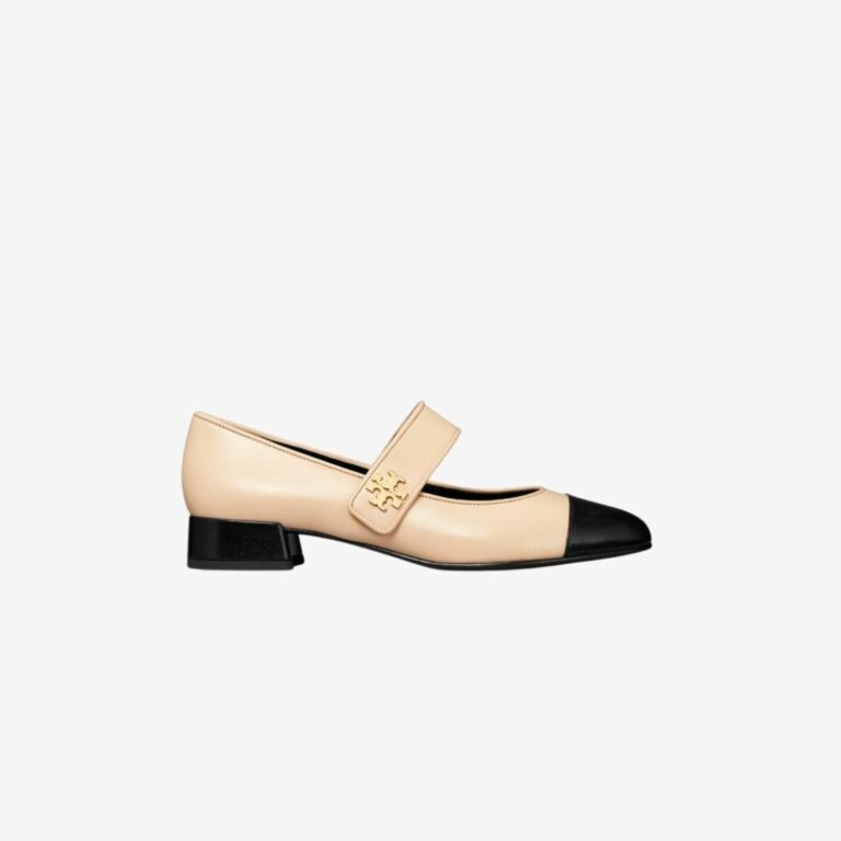 Giày Cap-Toe Mary Jane Pave Heel Ballet C-Width