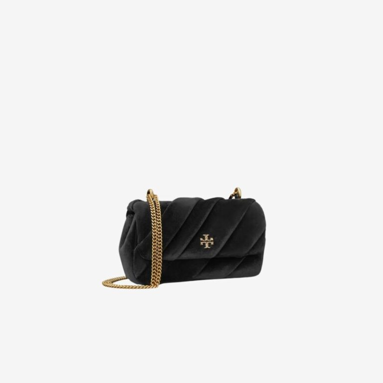 Túi Kira Draped Velvet Mini Flap Bag