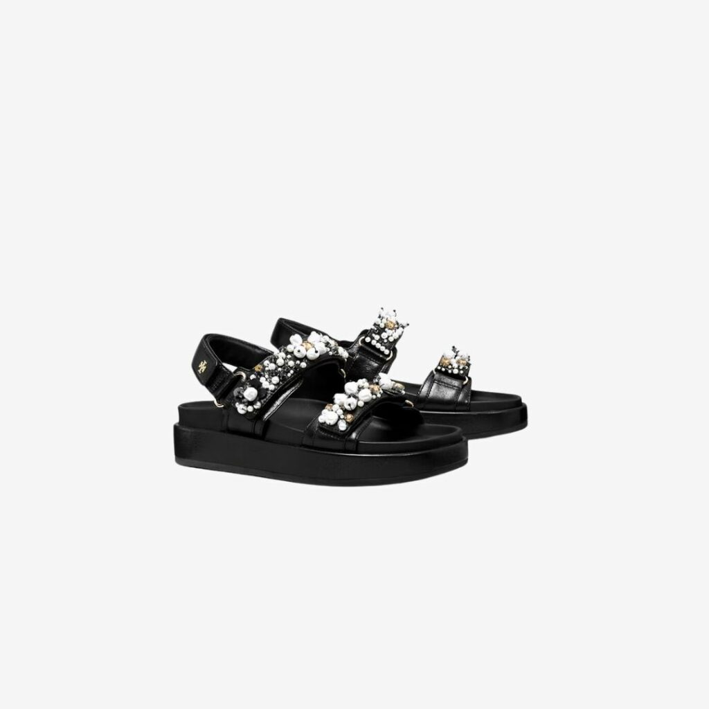Tory Burch Holiday 2024 32 Giày Kira Embellished Sport Sandal
