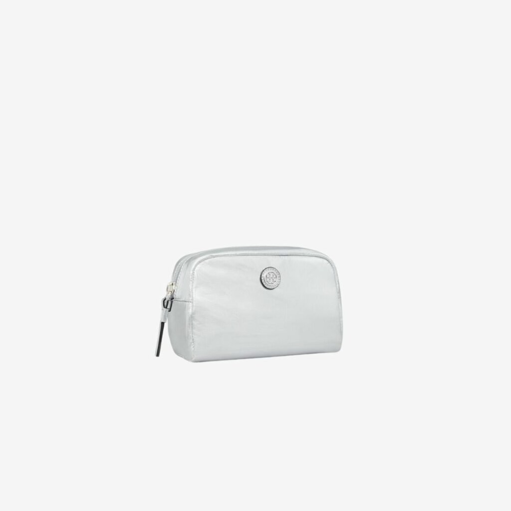 Túi Virginia Metallic Curved Cosmetic Case