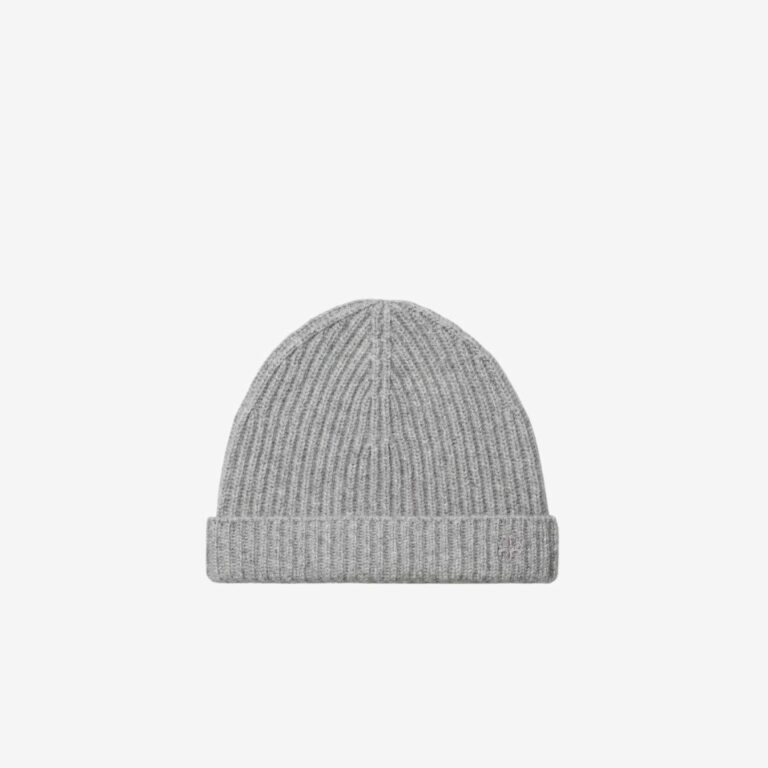 Mũ Rib Knit Cashmere Beanie