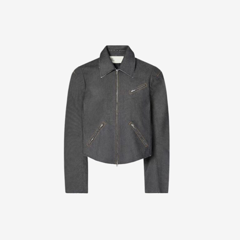 Áo Khoác Denim Biker Jacket