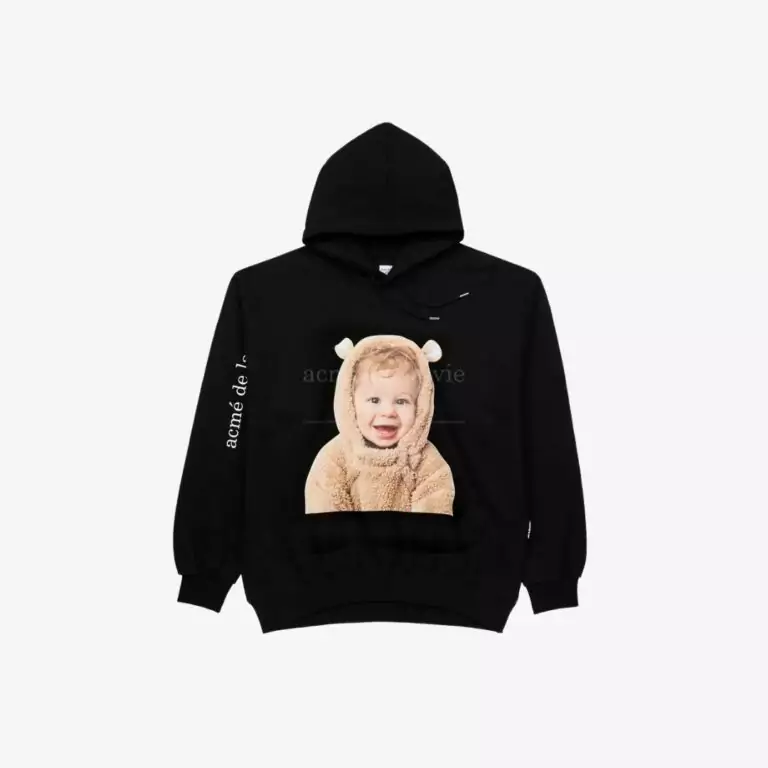 Áo Hoodie Họa Tiết Baby Face Bear