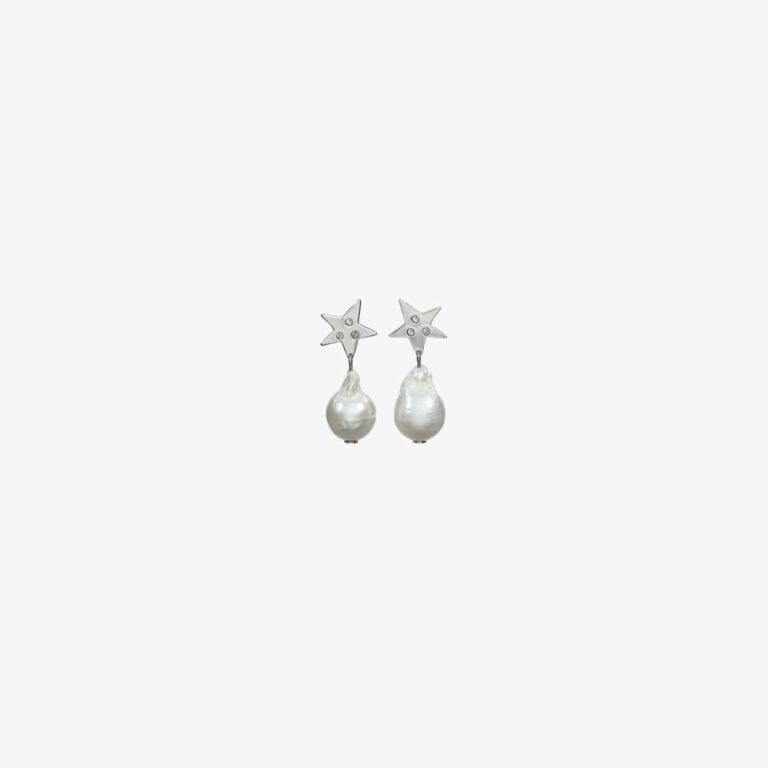 Khuyên Tai Star Pearl Drop Earring