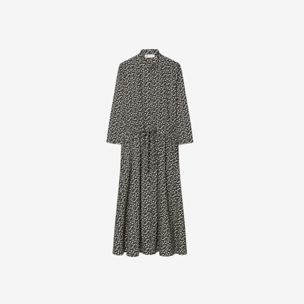 Váy Printed Poplin Shirtdress