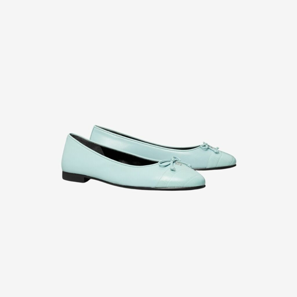 Tory Burch Holiday 2024 27 Giày Cap-Toe Ballet