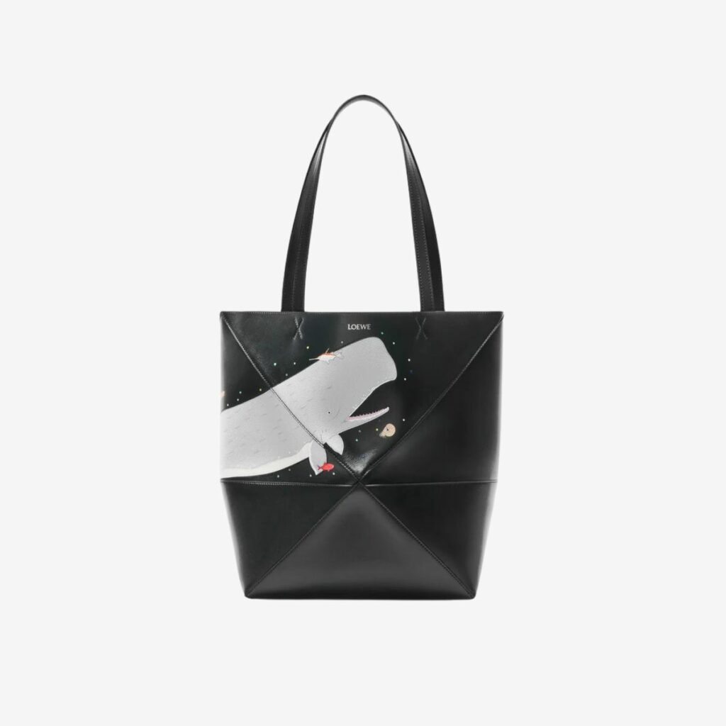 TÚI PUZZLE FOLD TOTE L WHALE