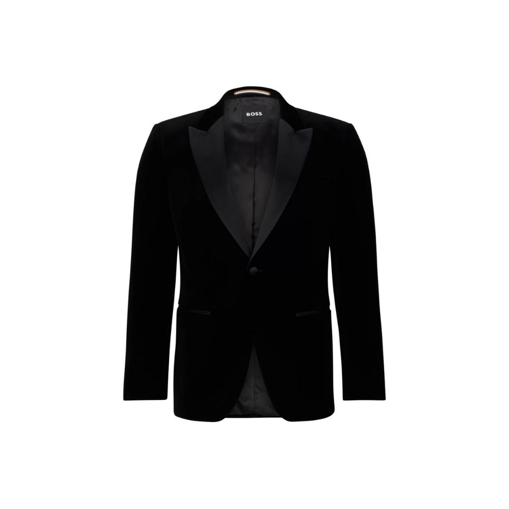 Áo vest nam tuxedo bằng nhung cotton