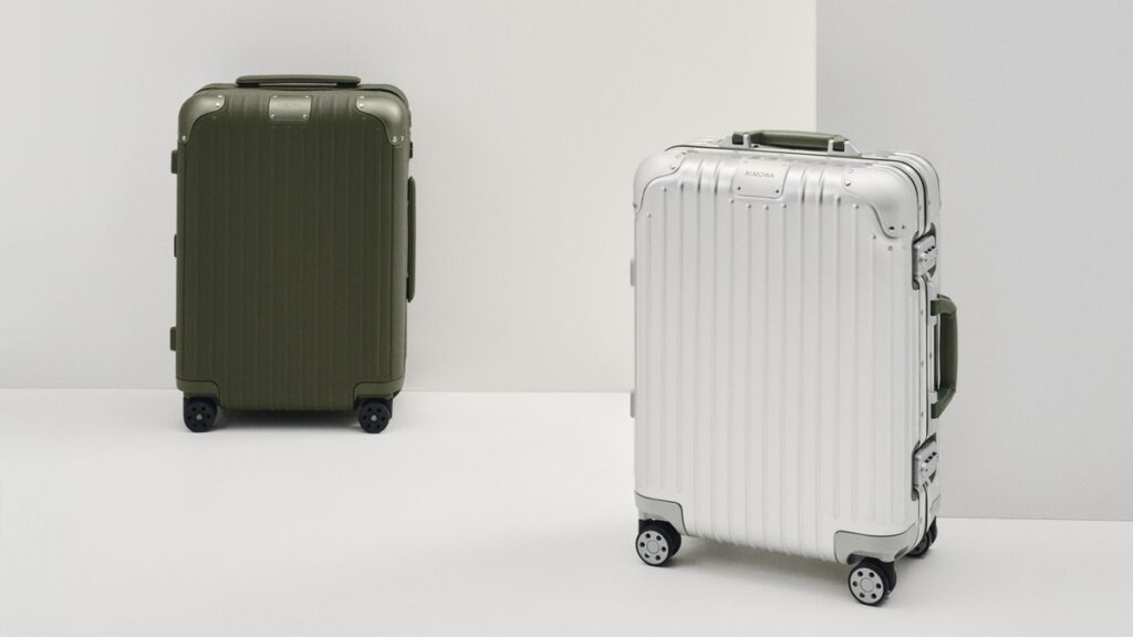 RIMOWA RA MẮT SẮC OLIVE TRƯỜNG TỒN CHO DÒNG SẢN PHẨM DISTINCT VÀ ORIGINAL TWIST 21