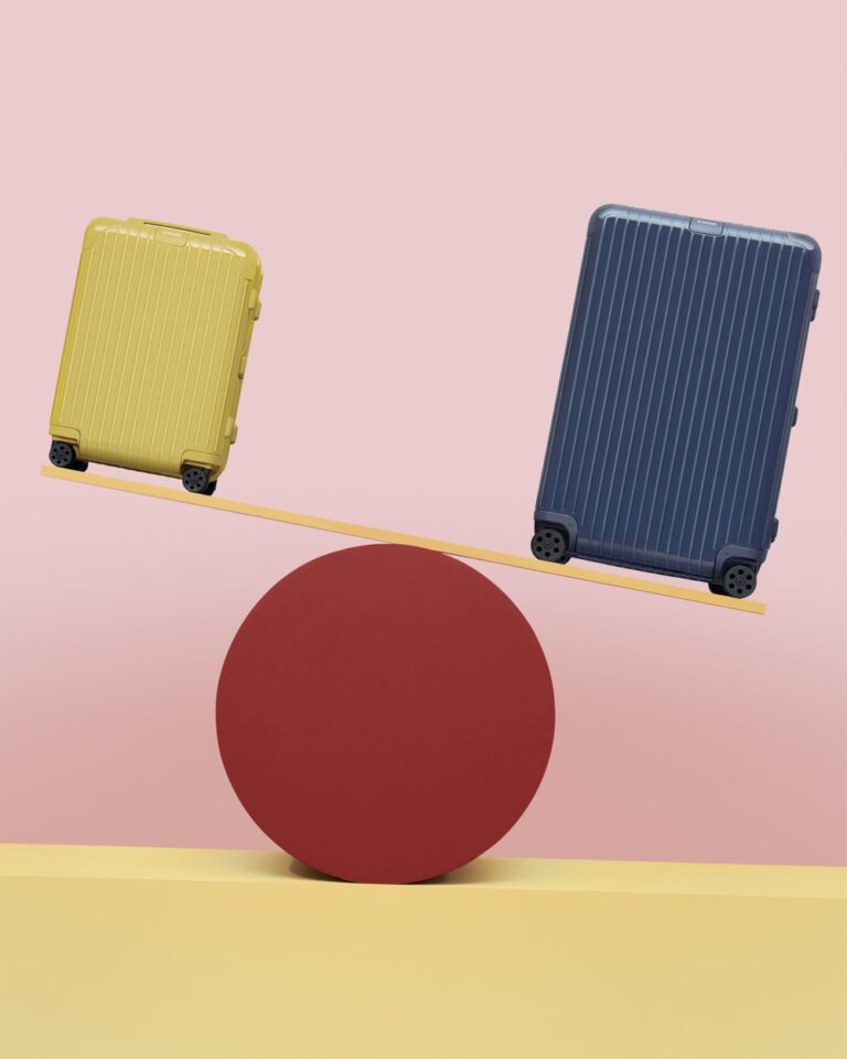 RIMOWA Creative Shoot Essential Nautical and Ginger