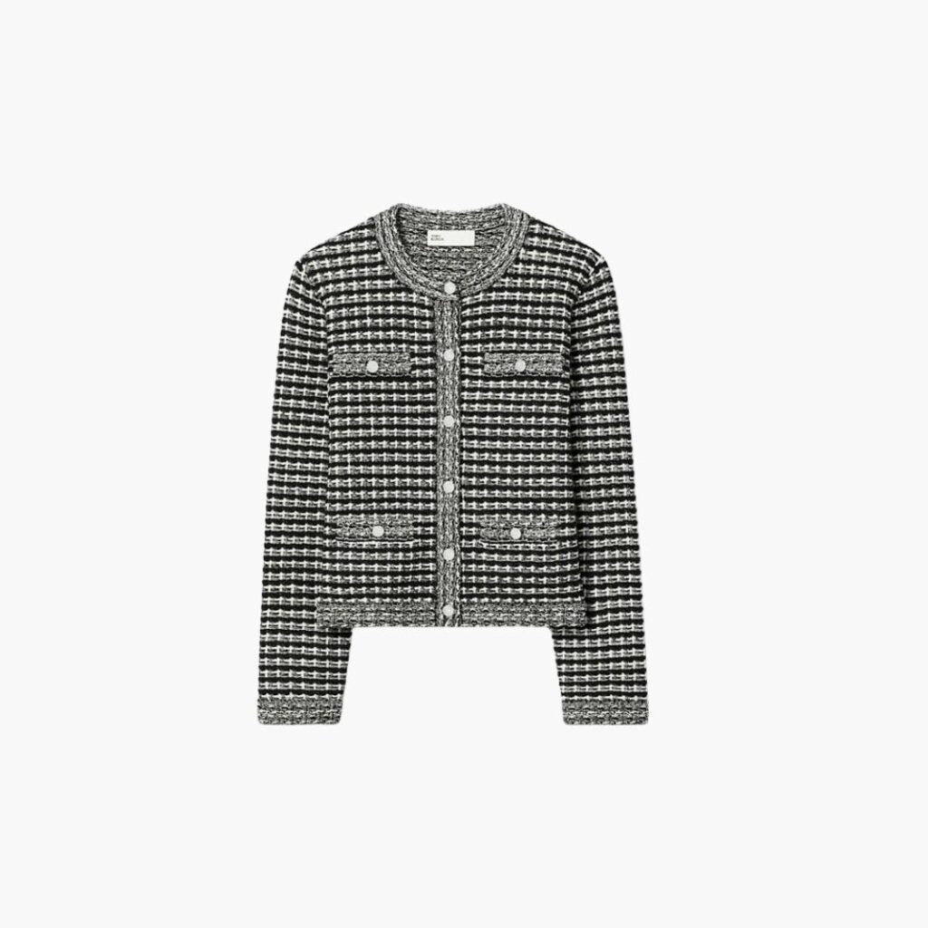 Tory Burch | Lunar New Year | Tam Sơn 12 ÁO CARDIGAN KENDRA JACQUARD