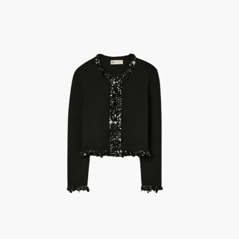 ÁO CARDIGAN EMBELLISHED CROPPED