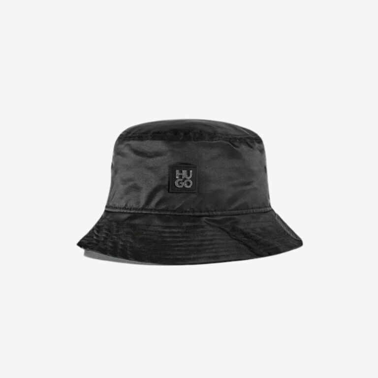 Mũ Bucket Cotton Twill Có Logo Xếp Chồng