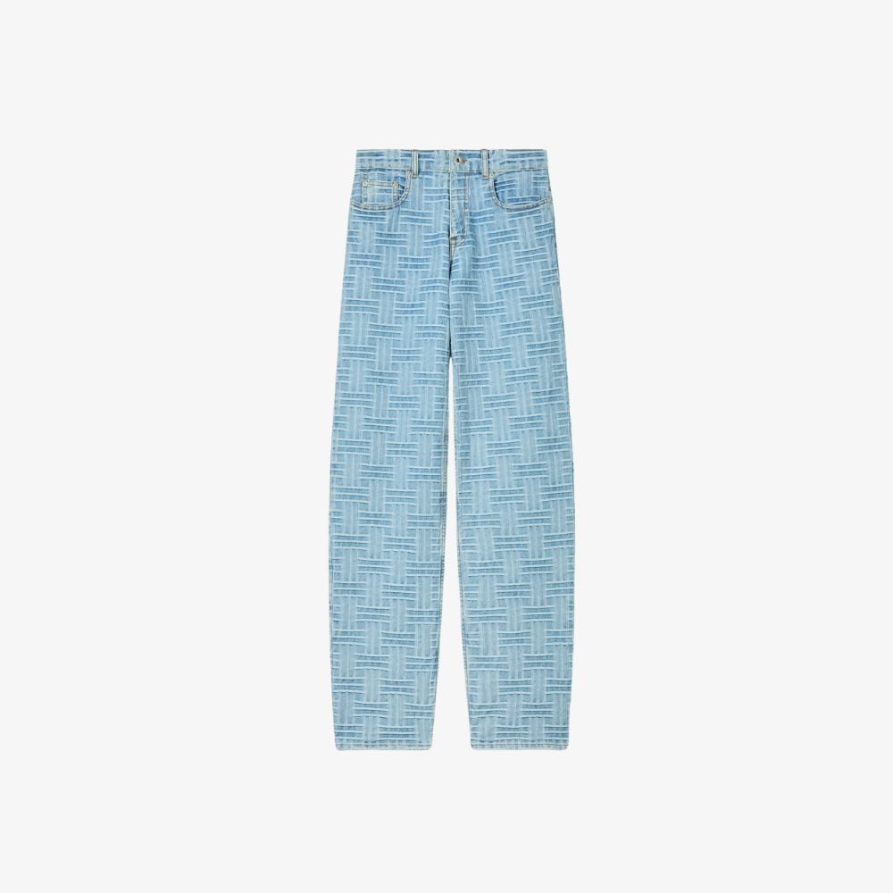 KENZO XUÂN HÈ 2025 9 Quần Jeans Ông Đứng ASAGAO KENZO Weave