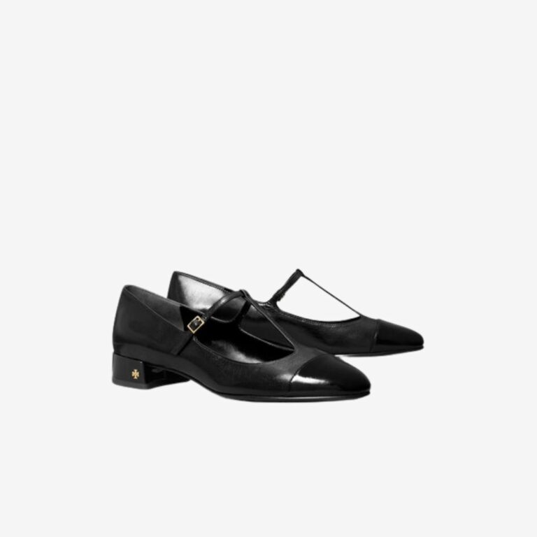 Giày ballet Cap toe T strap