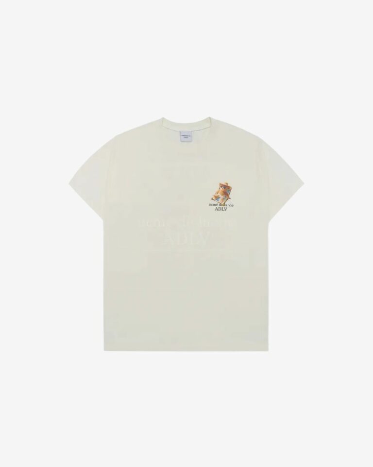 ÁO THUN NGẮN TAY BEACH BEAR KEM