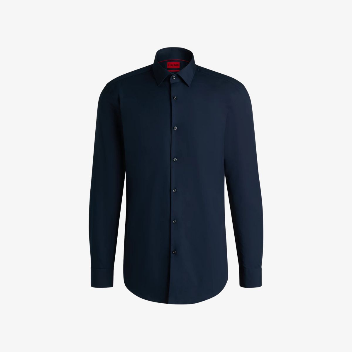 Sơ mi dáng ôm vải poplin cotton