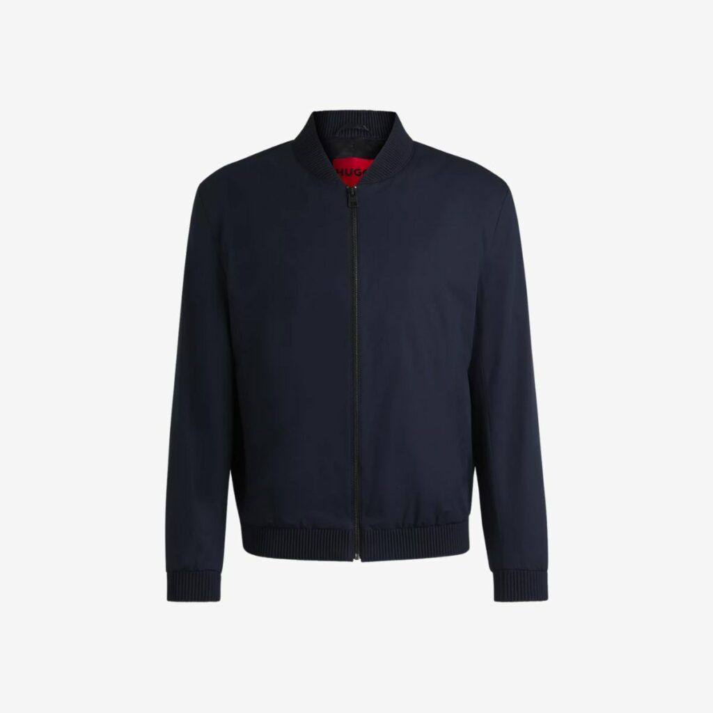HUGO Modern Tailoring: Âu phục hiện đại, diện đâu cũng "vibe" 15 Áo Khoác Dáng Ôm Vải Cotton Co Giãn