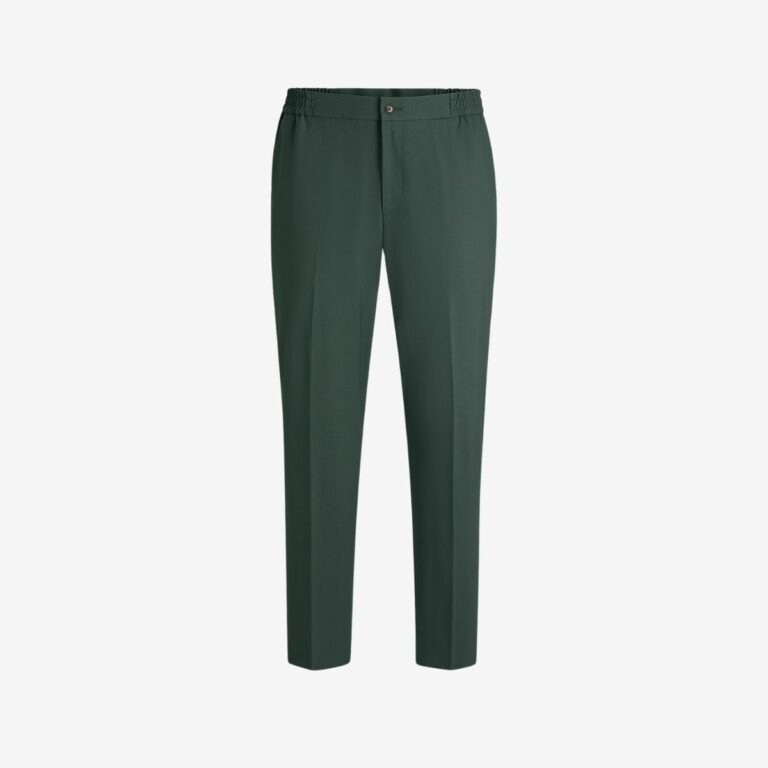 Quần Dài Ôm Vừa Vặn Vải Poplin Len