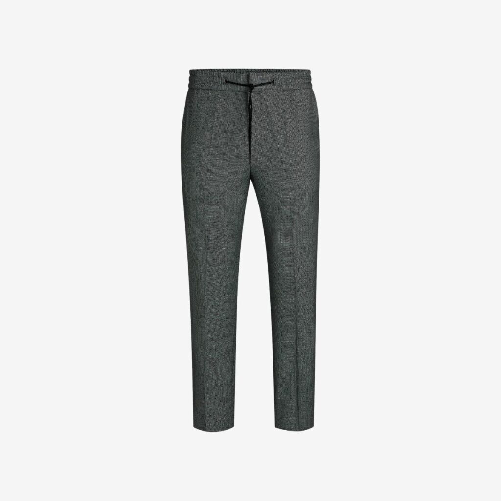 HUGO Modern Tailoring: Âu phục hiện đại, diện đâu cũng "vibe" 13 Quần Dài Dáng Extra-slim-fit Vải Co Giãn Có Họa Tiết