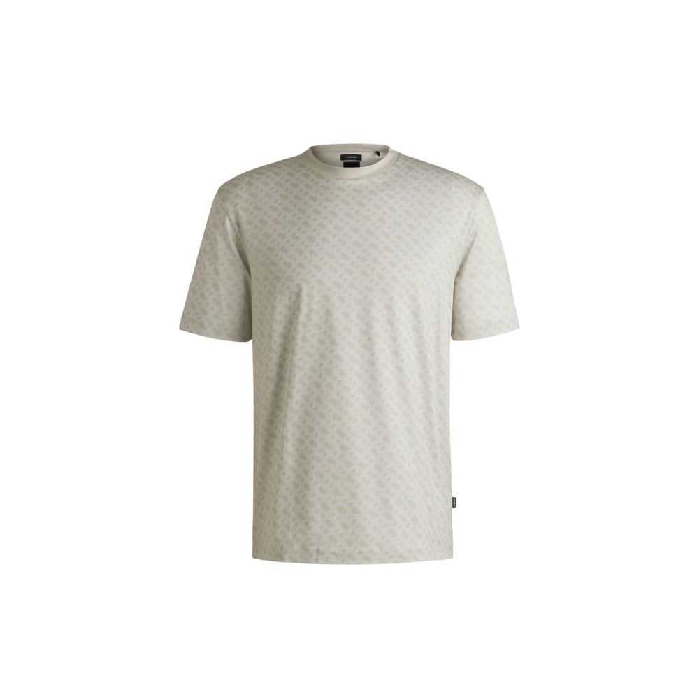Khám phá BOSS 46 Tràng Tiền và bộ sưu tập mới 34 Áo thun cotton in monogram khắp toàn bộ