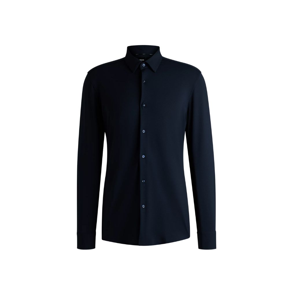 Khám phá BOSS 46 Tràng Tiền và bộ sưu tập mới 29 Áo sơ mi slim-fit vải jersey co giãn