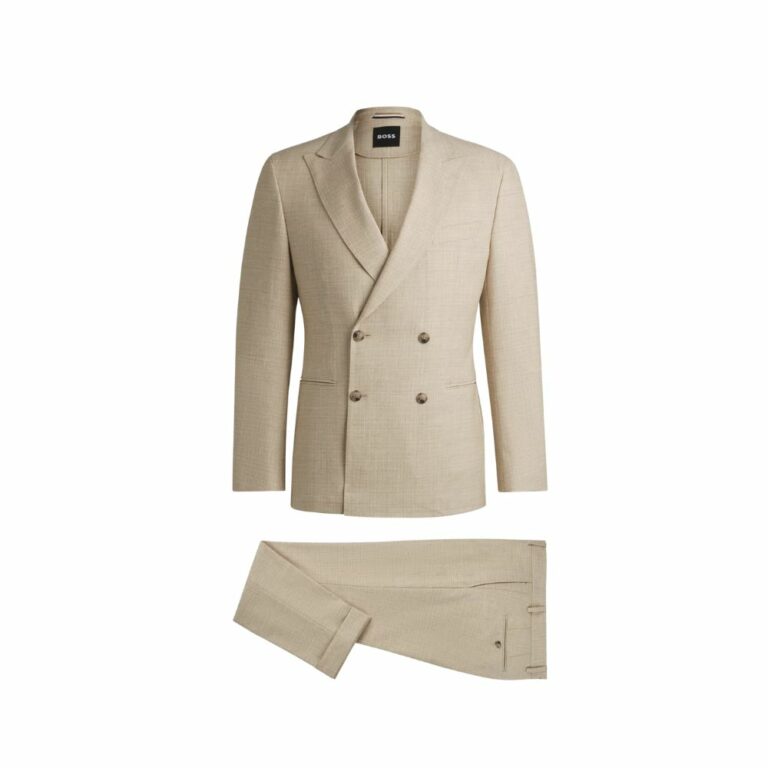 Bộ complet vải tweed họa tiết