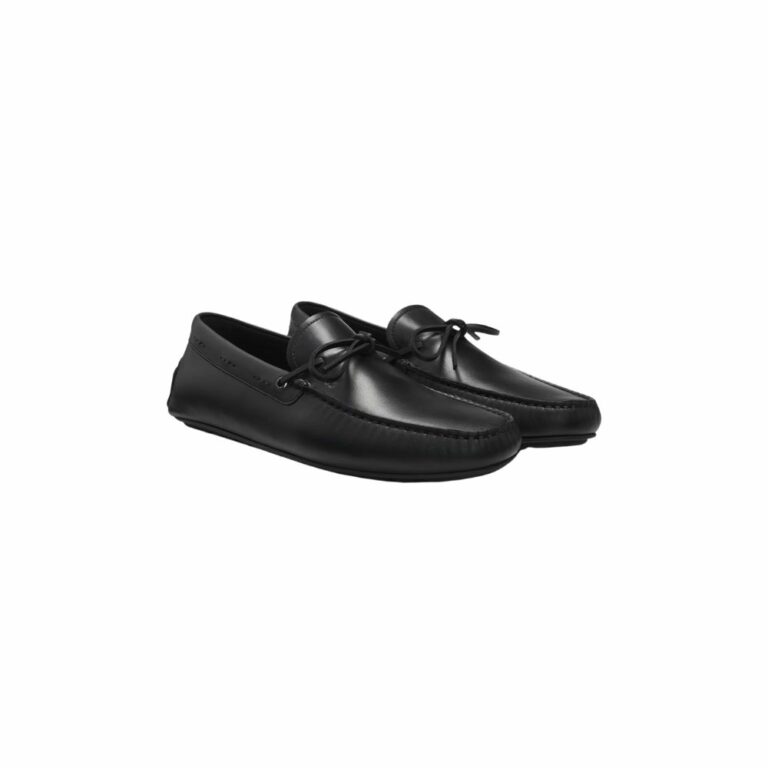 Giày moccasin da với đế driver