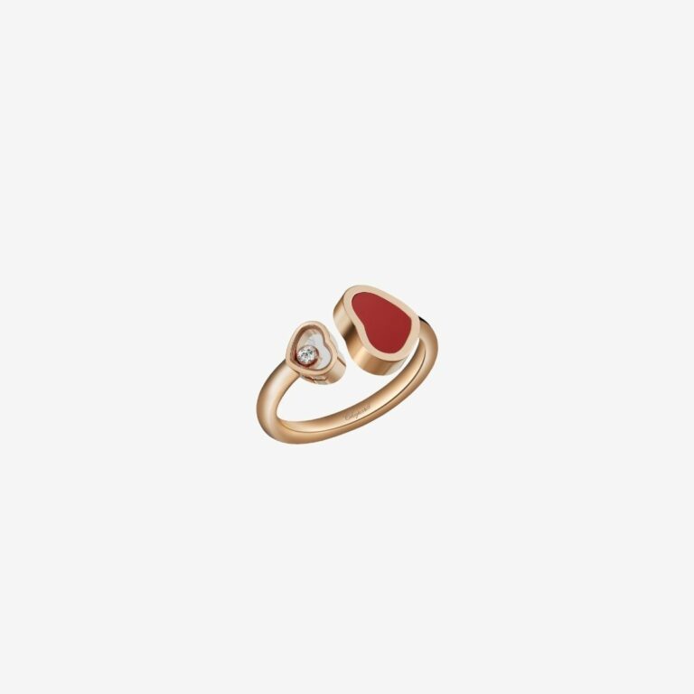 Nhẫn Happy Hearts Red Stone
