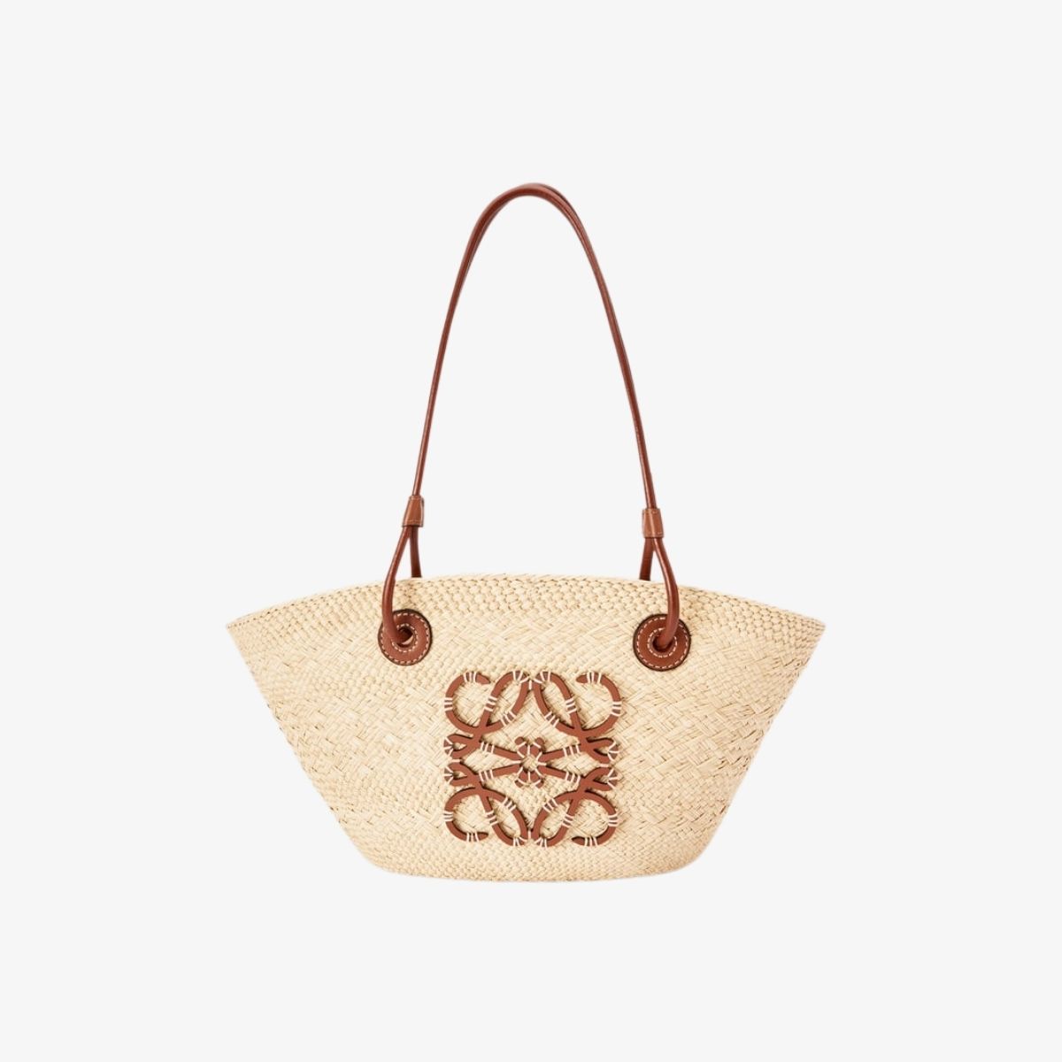 LOEWE PAULA'S IBIZA 2025 13 TÚI ANAGRAM BASKET SMALL