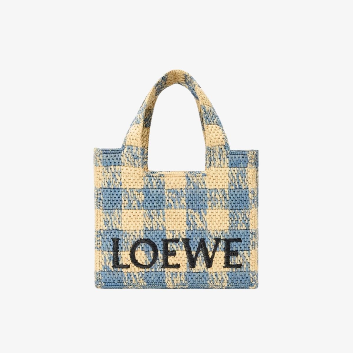 TÚI LOEWE FONT TOTE S GINGHAM