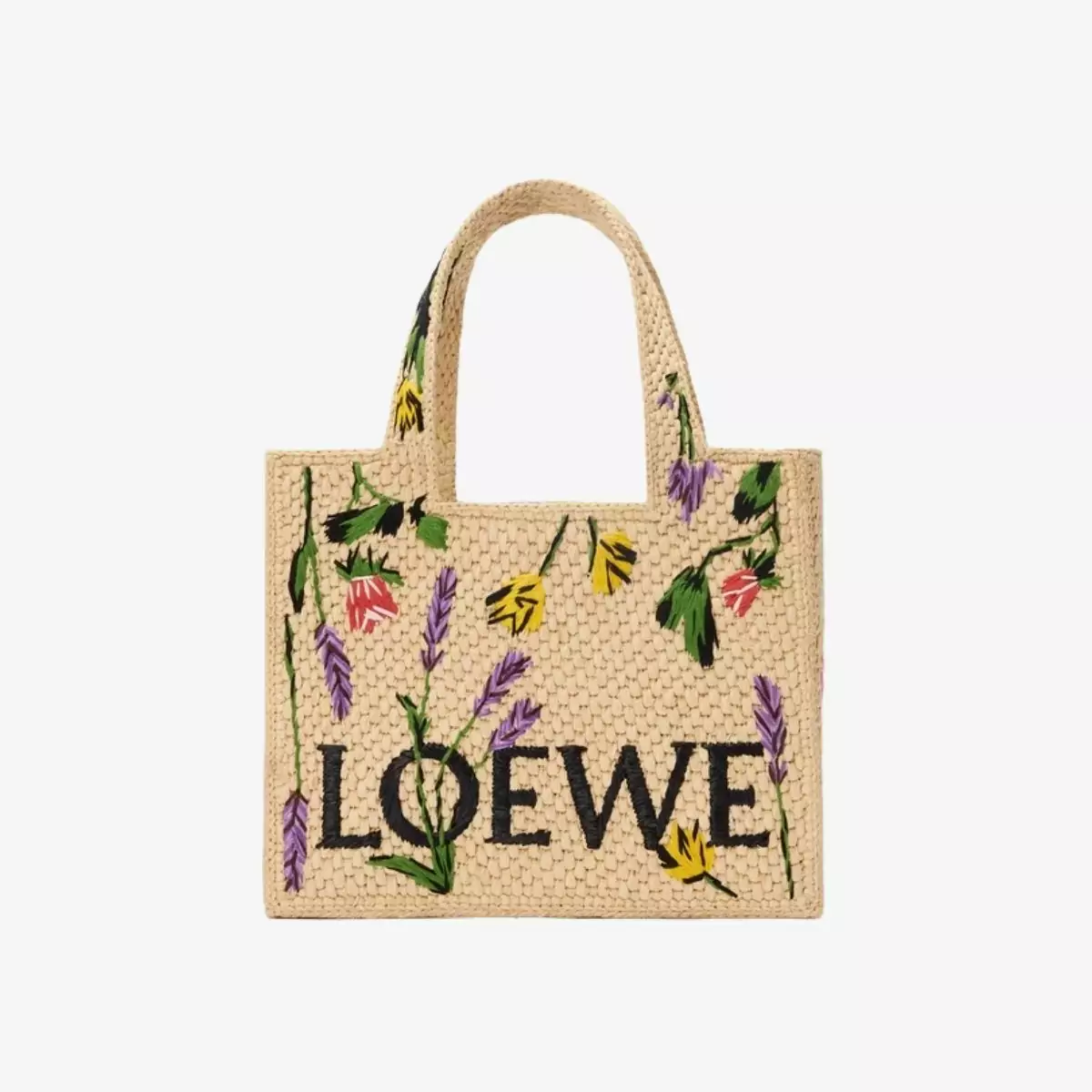 LOEWE PAULA'S IBIZA 2025 18 TÚI LOEWE FONT TOTE S FLOWERS