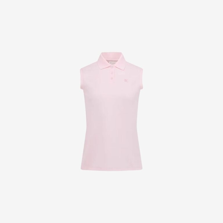 Áo polo thể thao loose-fit không tay
