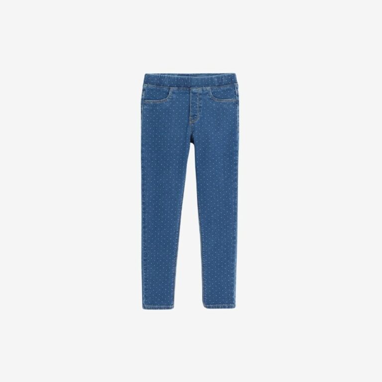 Quần jegging chấm bi