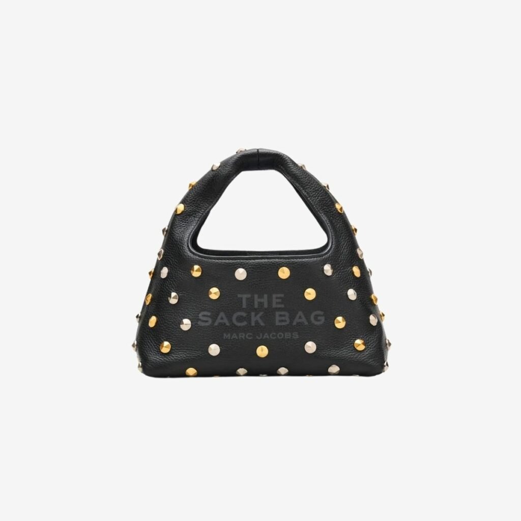Túi The Glam Studs Leather Mini Sack