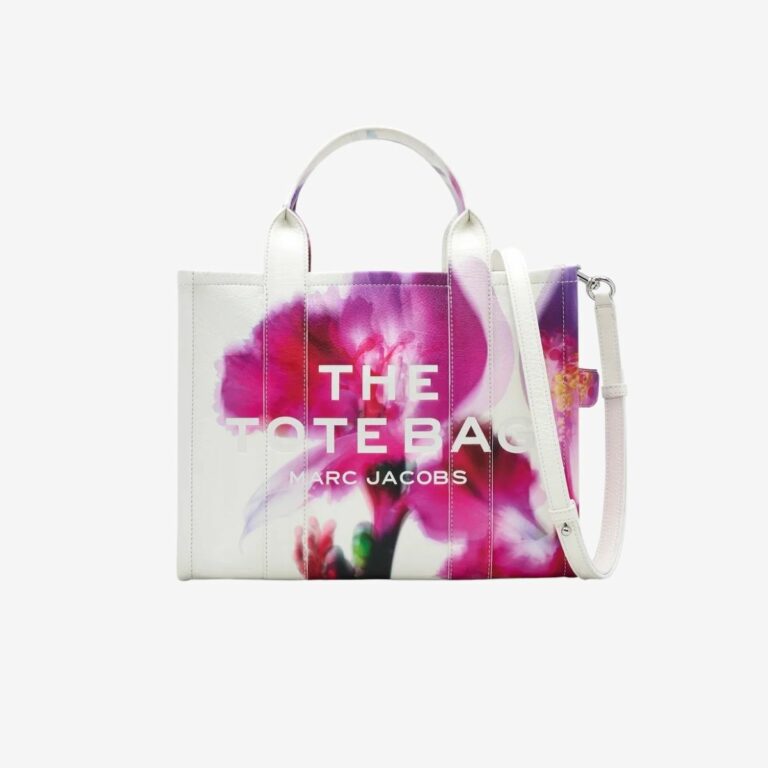 Túi tote The Future Floral Leather Medium