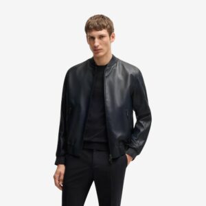 Be Your Own BOSS | Bộ sưu tập BOSS Xuân Hè 2023 35 Áo khoác da Nappa BOSS x Aston Martin