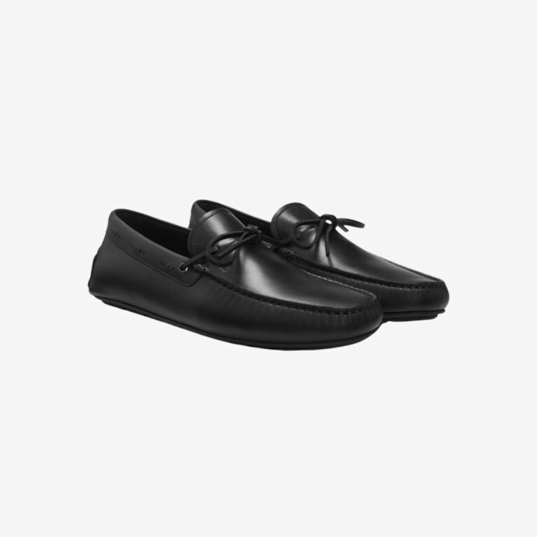 Giày moccasin da với đế driver