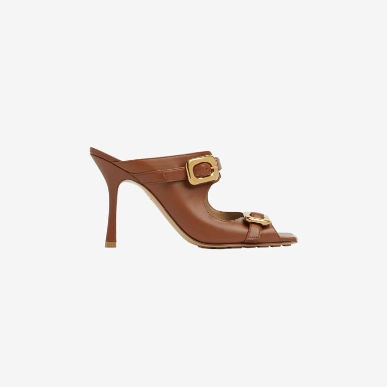 Giày Stretch Buckle Mule Sandal