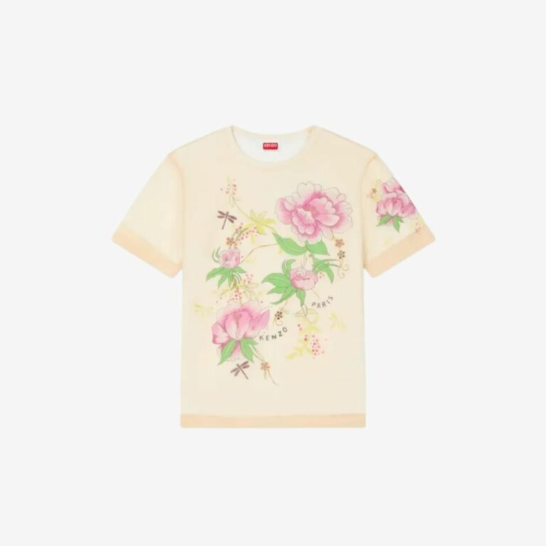 Áo Peonies Double Layer T-S