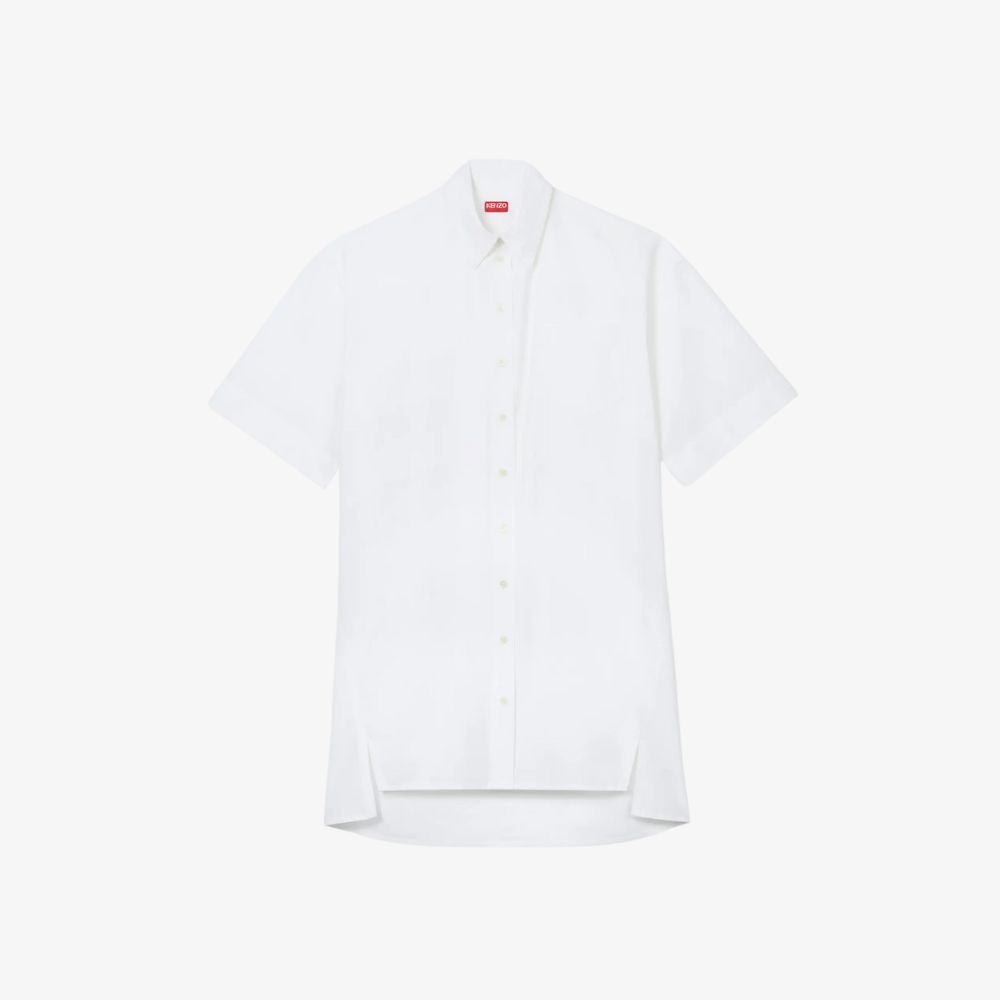 Bộ sưu tập High Summer | KENZO 33 Đầm ngắn tay bằng vải cotton poplin